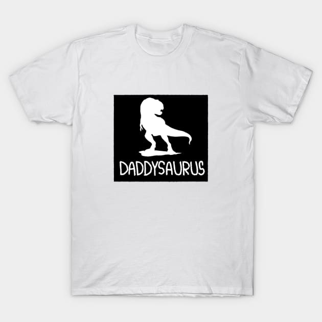 DADDY SAURUS BLACK BLOG T-Shirt by hkshabandar